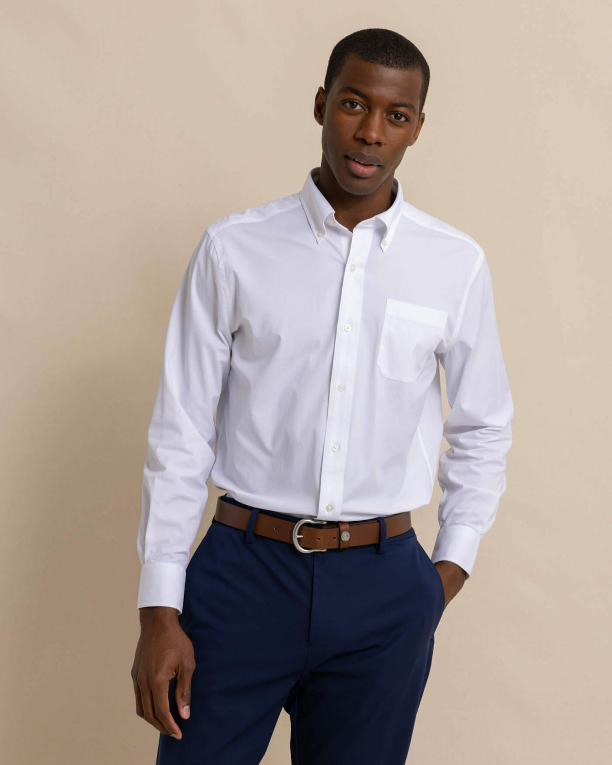 Solid Brrr® Intercoastal Sport Shirt | Southern Tide Men