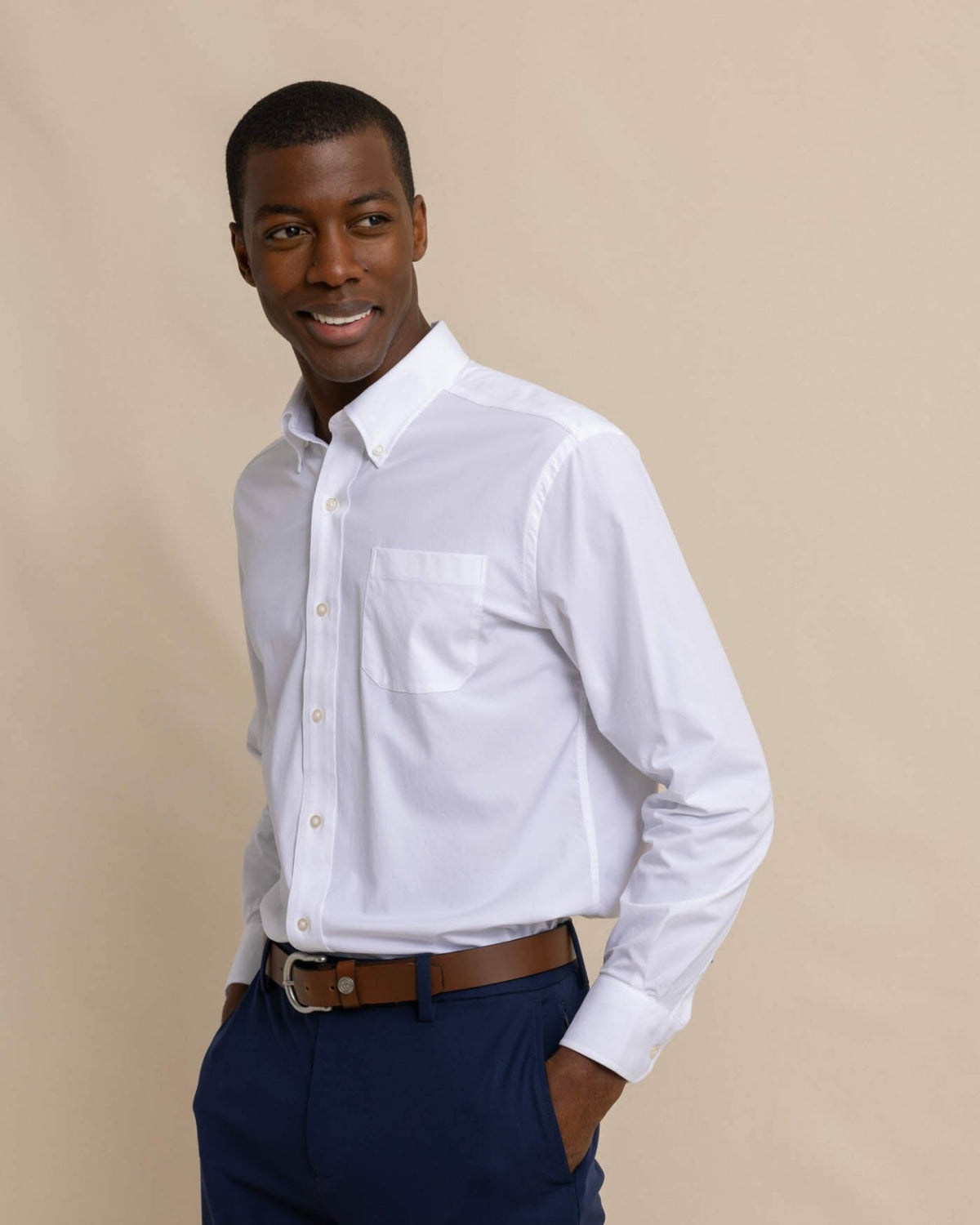 Solid Brrr® Intercoastal Sport Shirt | Southern Tide Men