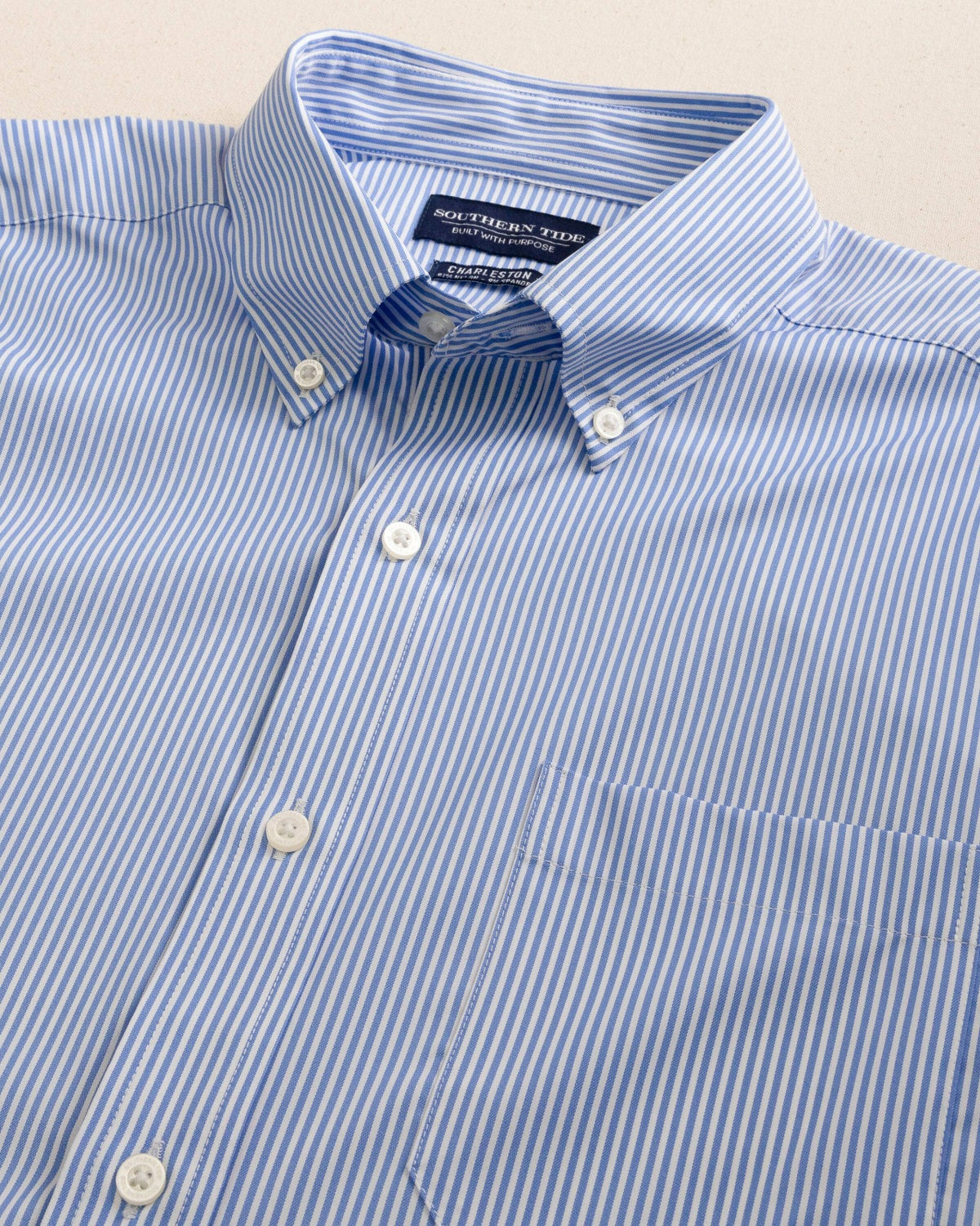 Bengal Stripe brrr°® Intercoastal Sport Shirt | Southern Tide Men