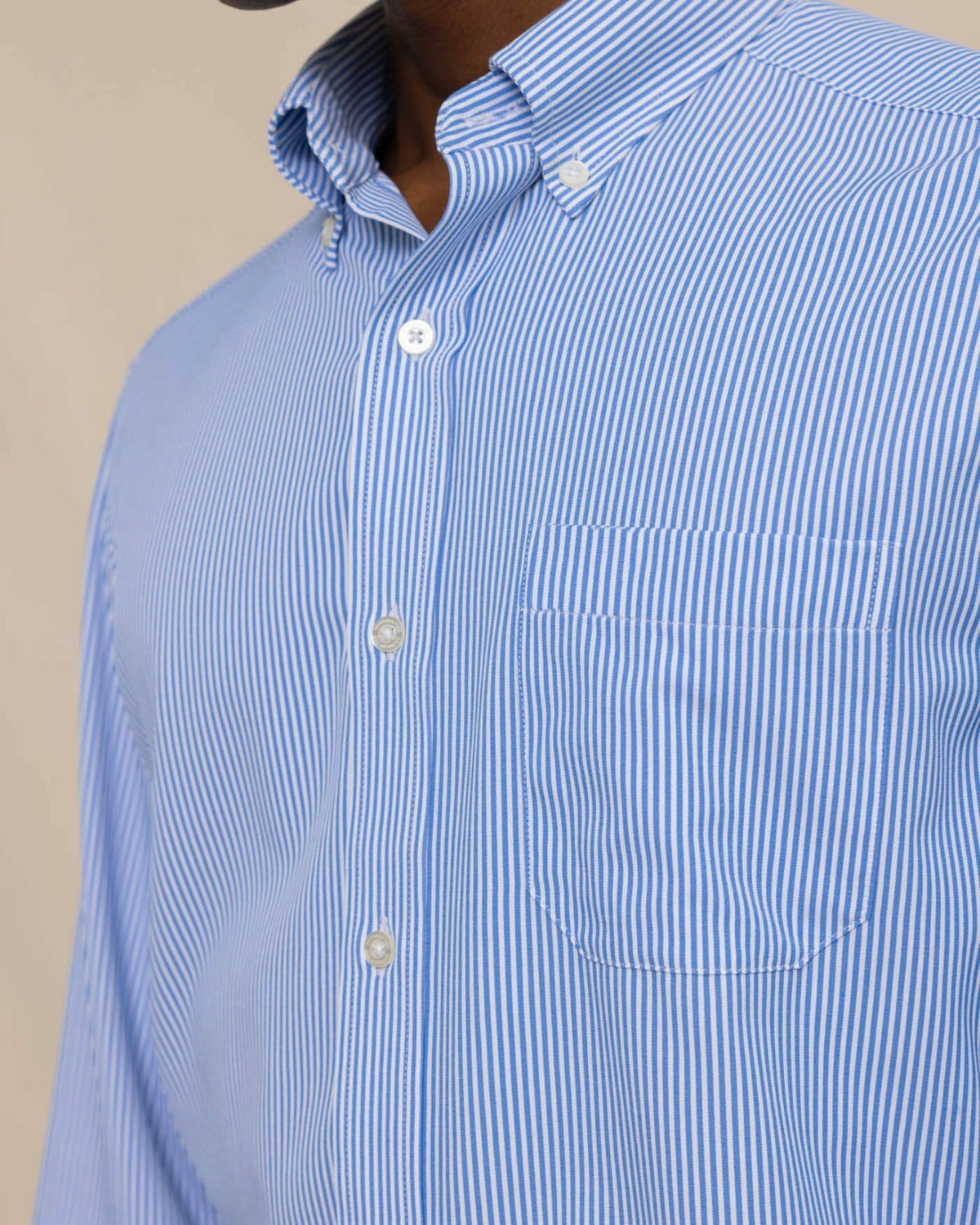 Bengal Stripe brrr°® Intercoastal Sport Shirt | Southern Tide Men