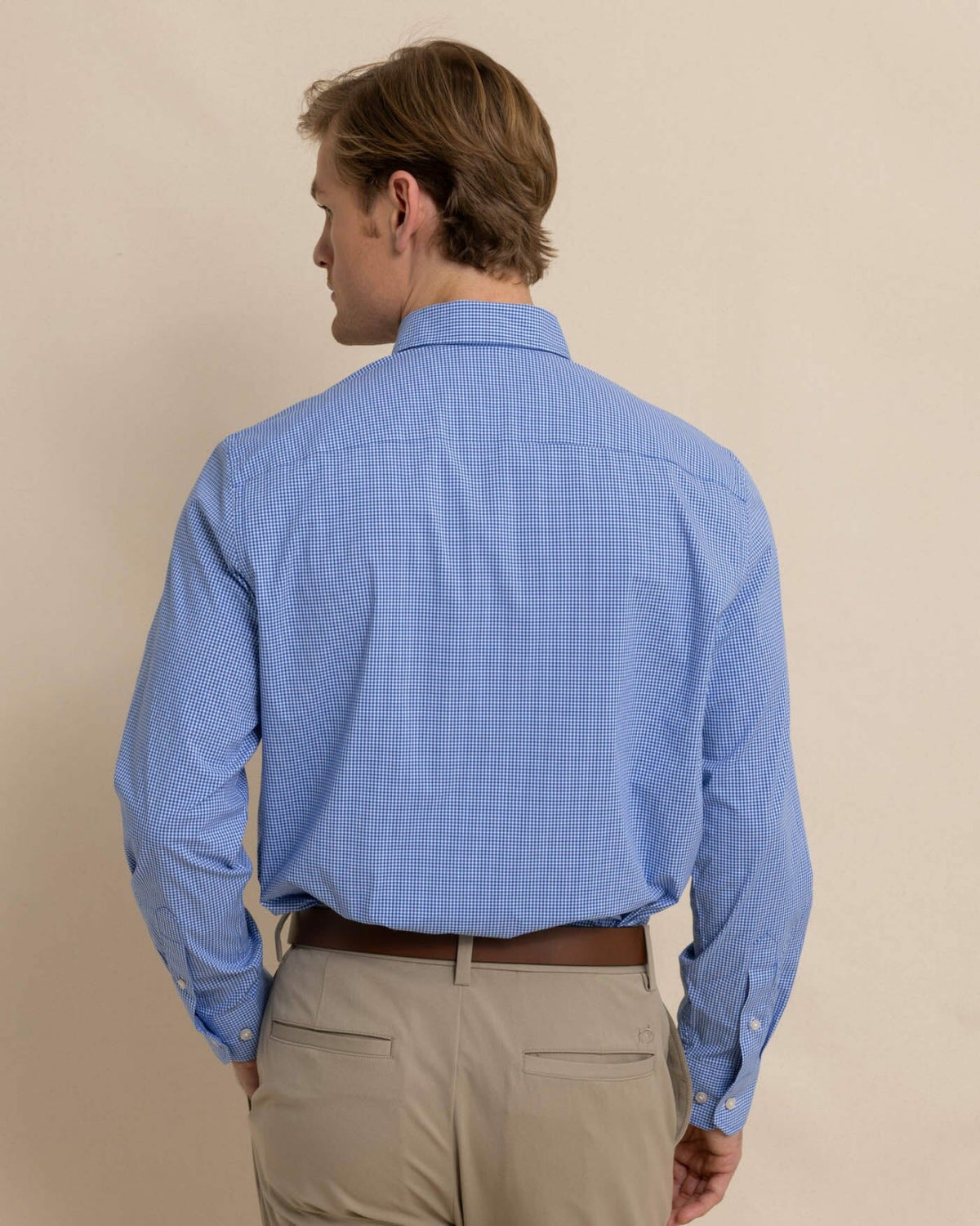 Charleston Parkwood Micro-Gingham Sport Shirt | Southern Tide Men