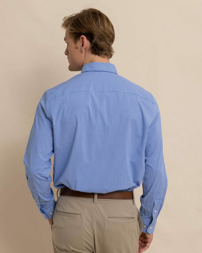 Charleston Parkwood Micro-Gingham Sport Shirt | Southern Tide Men