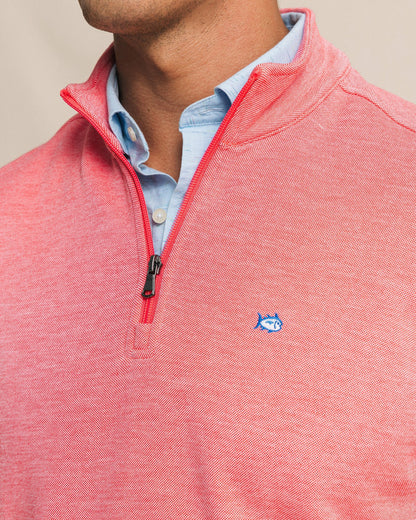 Sandy Cove Pique Quarter Zip | Southern Tide Men