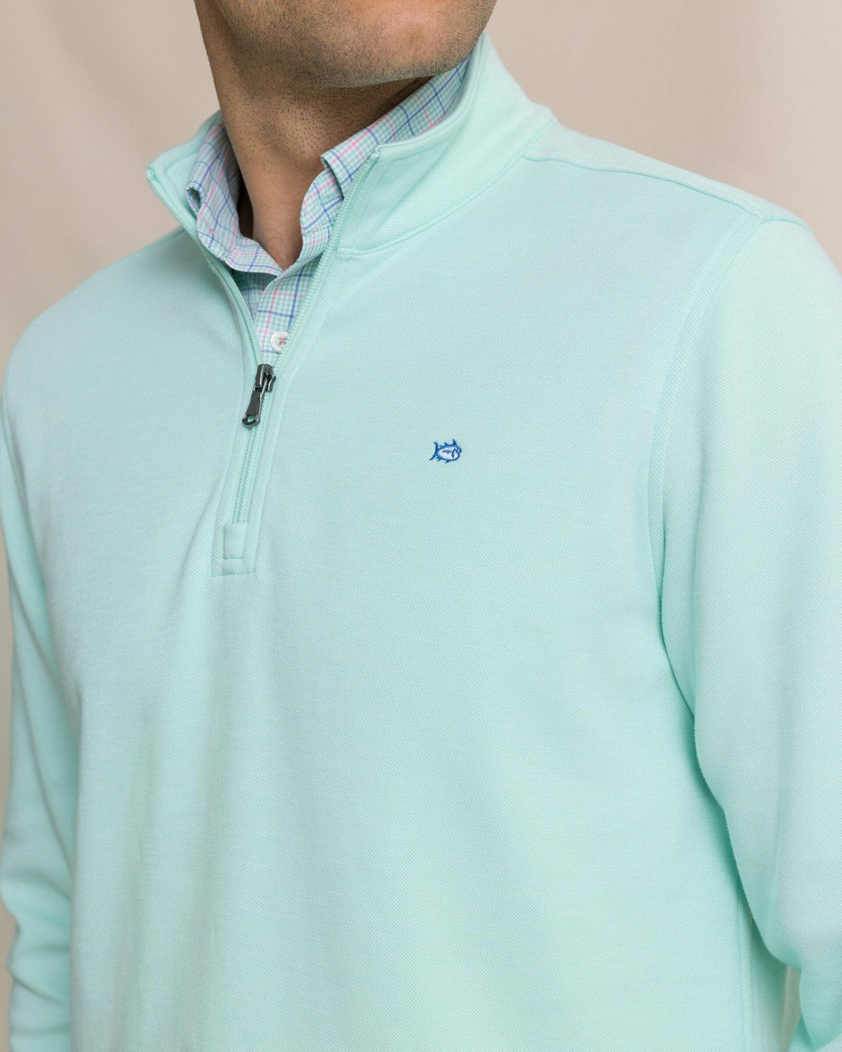 Sandy Cove Pique Quarter Zip | Southern Tide Men