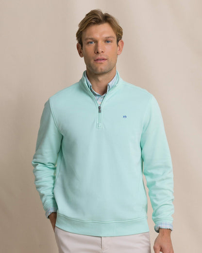Sandy Cove Pique Quarter Zip | Southern Tide Men