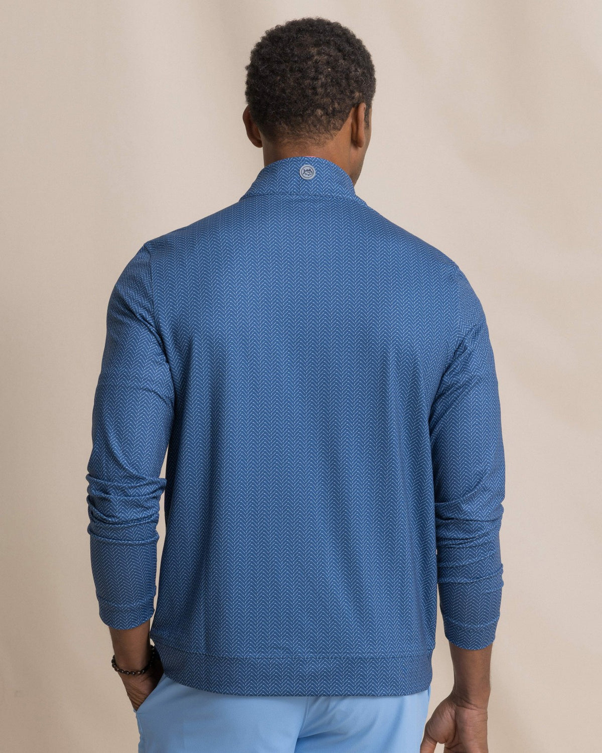 Cruiser Raise The Par Printed Quarter Zip | Southern Tide Men