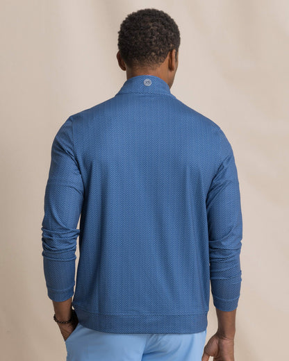 Cruiser Raise The Par Printed Quarter Zip | Southern Tide Men
