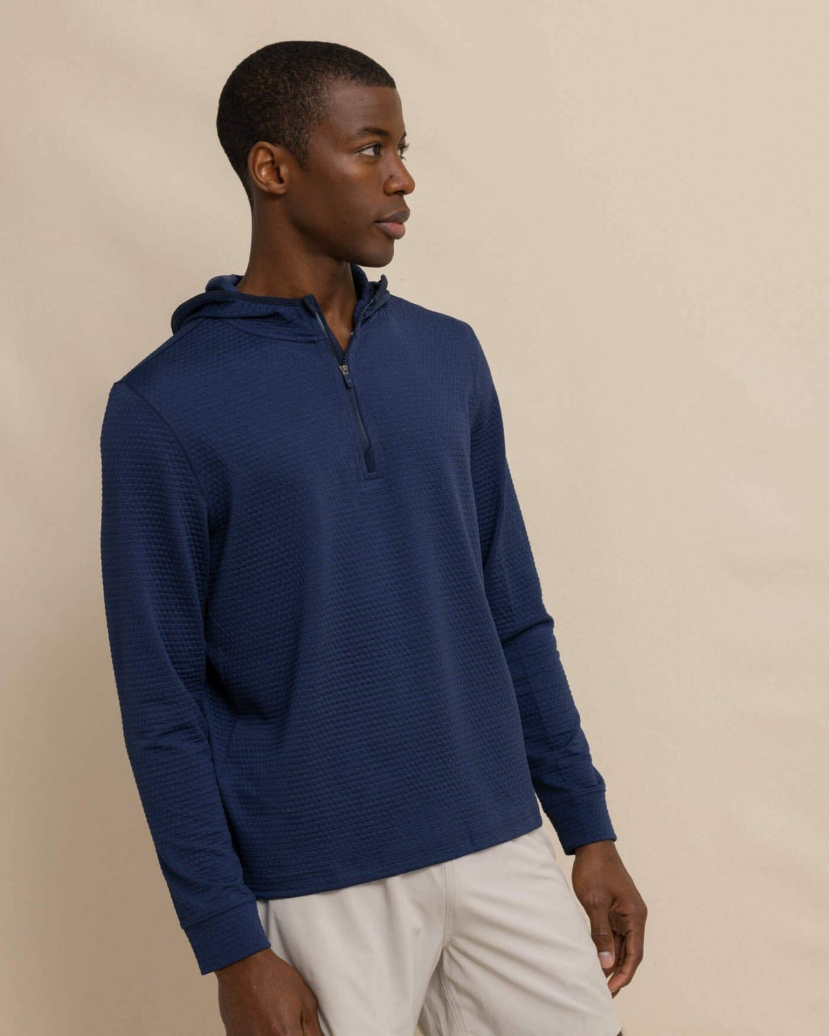 Scuttle Performance Quarter Zip Hoodie | Southern Tide Men