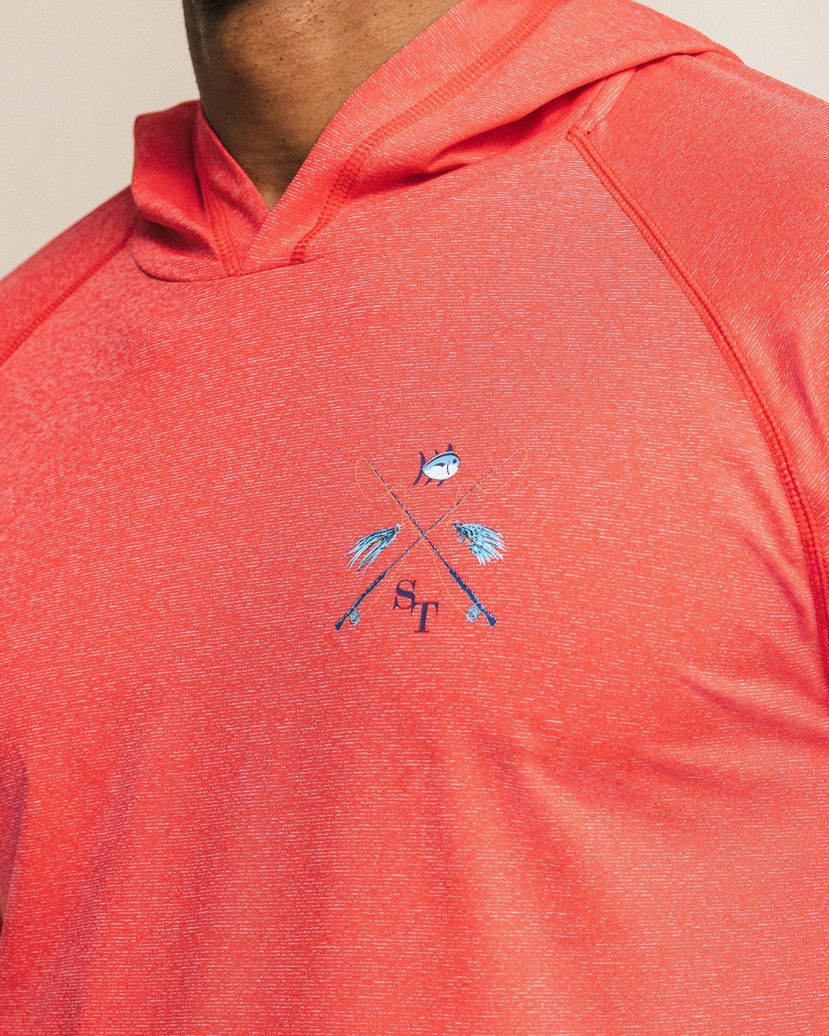 Crossed Lines Coastal Breeze® Performance Hoodie | Southern Tide Men
