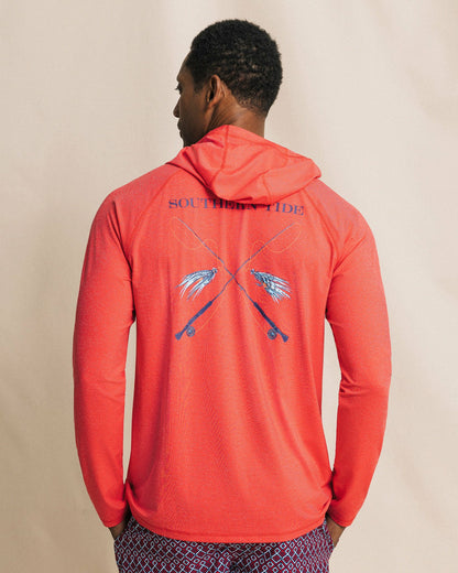 Crossed Lines Coastal Breeze® Performance Hoodie | Southern Tide Men