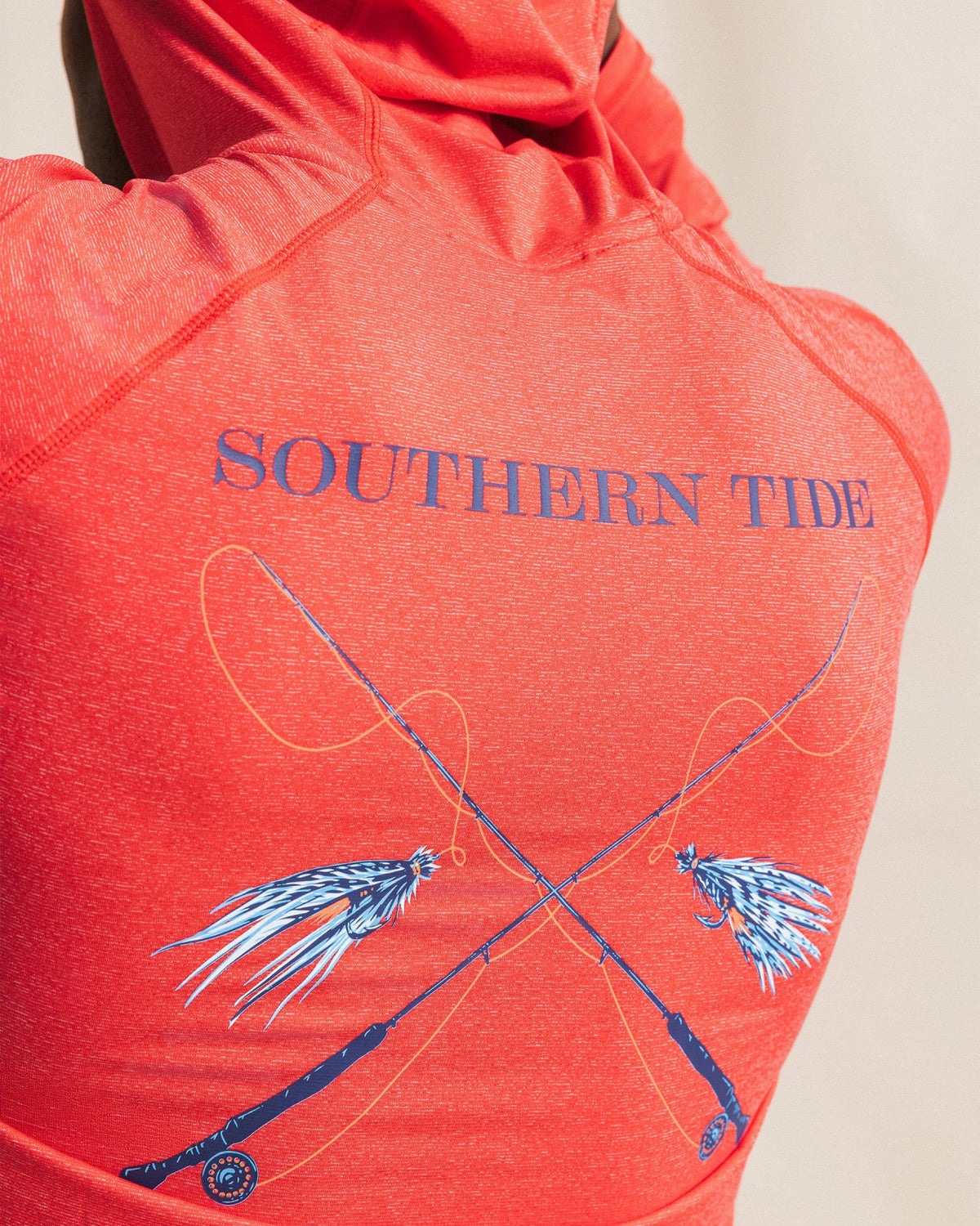 Crossed Lines Coastal Breeze® Performance Hoodie | Southern Tide Men