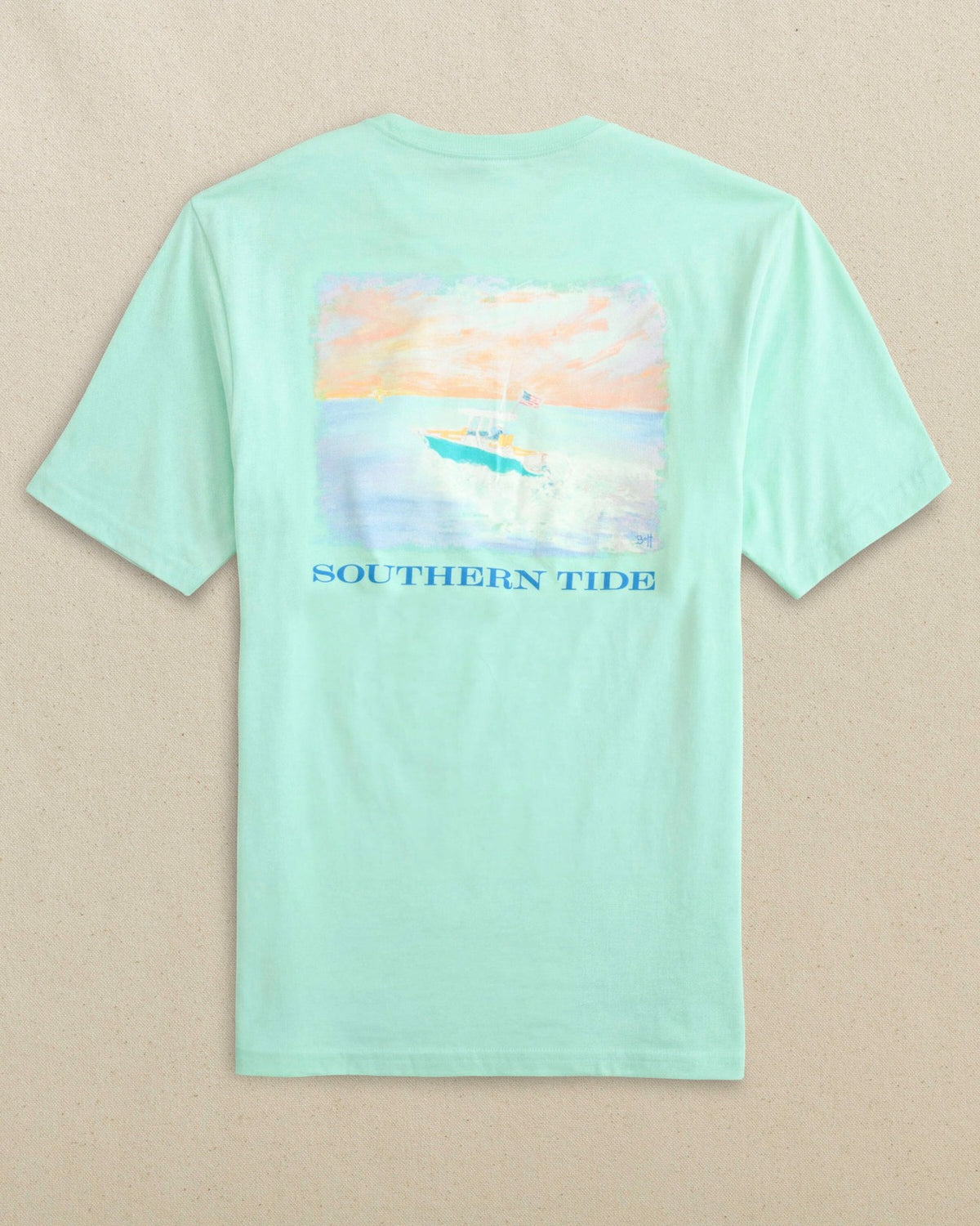 Center Console Short Sleeve T-Shirt | Southern Tide Men