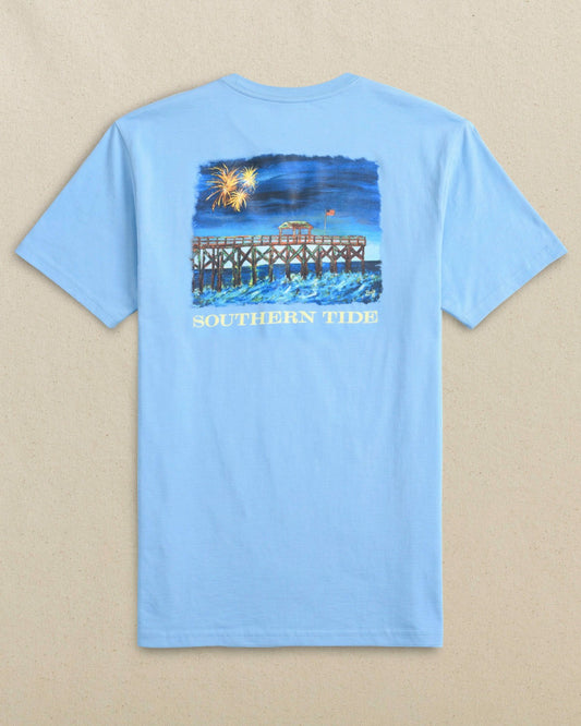 Pier Fireworks Short Sleeve T-Shirt | Southern Tide Men