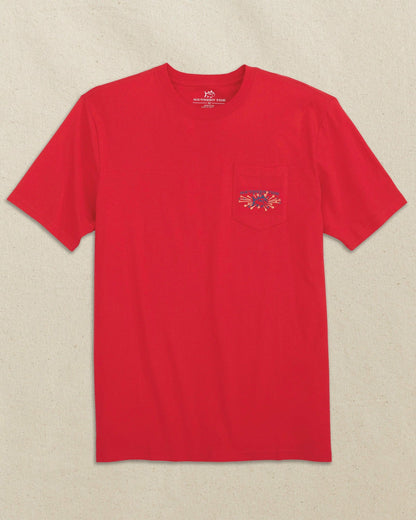 Vintage Firecracker Label Short Sleeve T-Shirt | Southern Tide Men