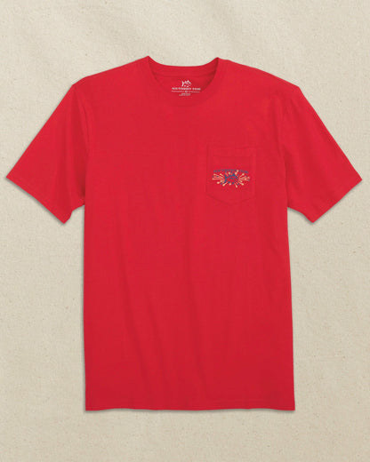 Vintage Firecracker Label Short Sleeve T-Shirt | Southern Tide Men