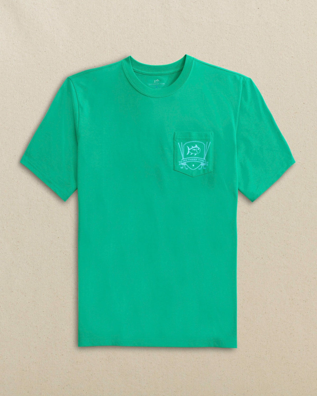 Skipjack Classic Badge Short Sleeve T-Shirt | Southern Tide Men