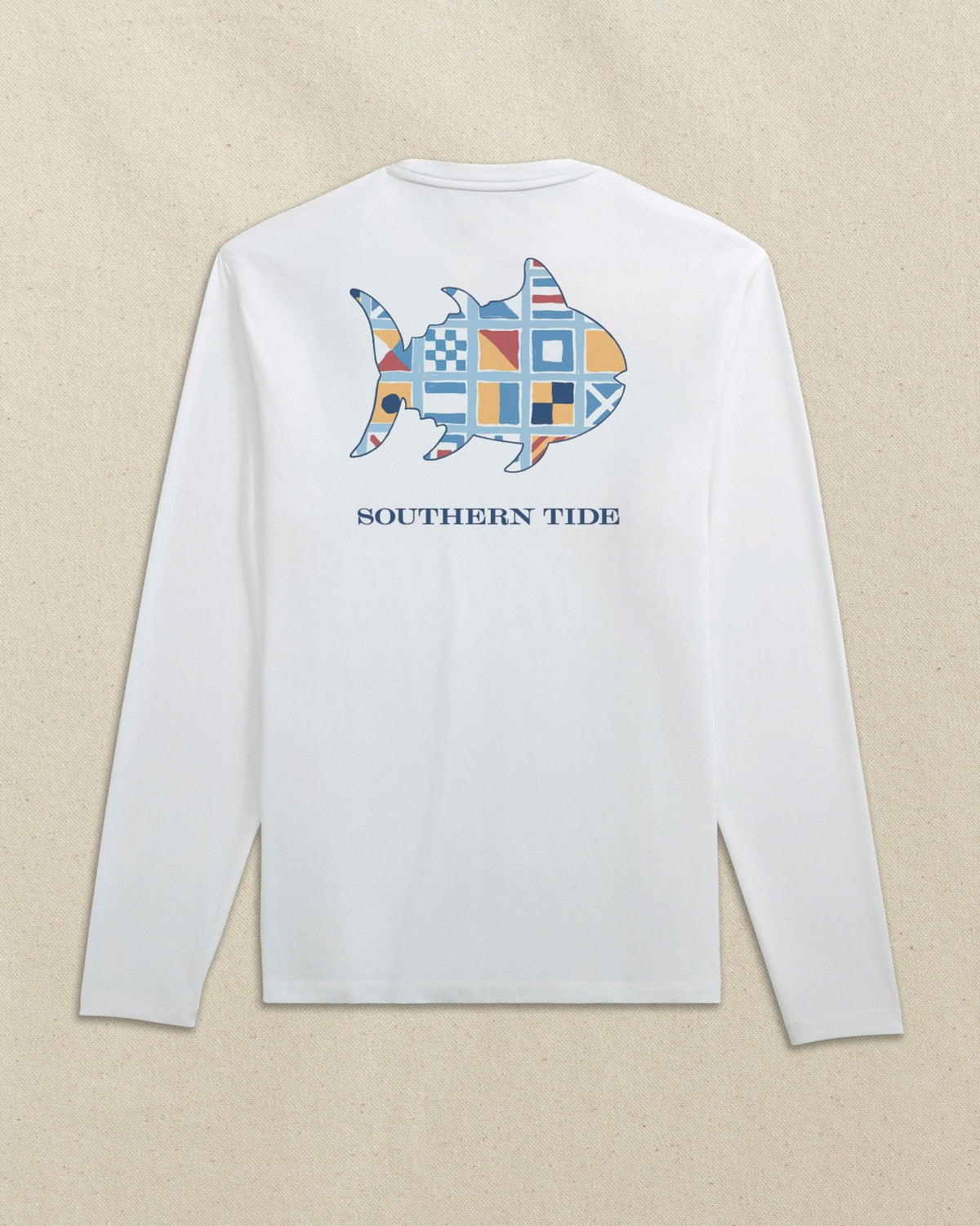 Skipjack Nautical Flag Performance T-Shirt | Southern Tide Men