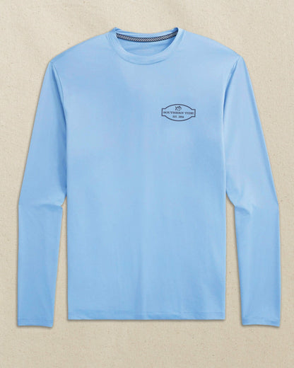 Yellowfin Frame Long Sleeve Performance T-Shirt | Southern Tide Men