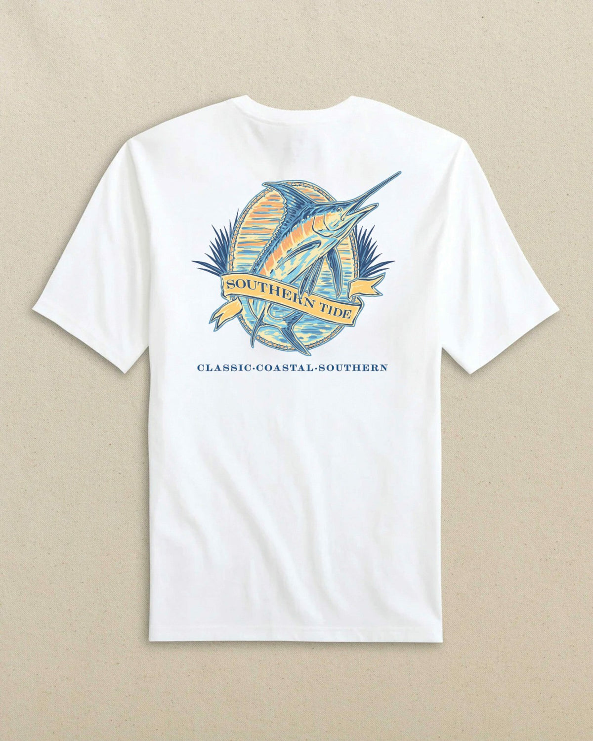 Marlin Badge Short Sleeve T-Shirt | Southern Tide Men