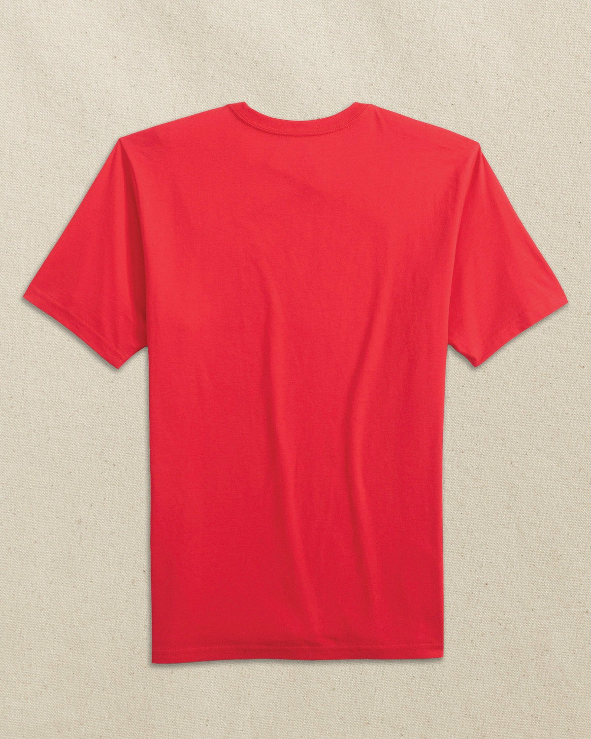 Embroidered Skipjack T-Shirt - Red & Black | Southern Tide Men|Collegiate