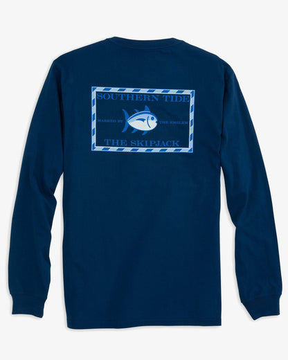 Long Sleeve Skipjack Graphic T-shirt | Southern Tide Men|Kids