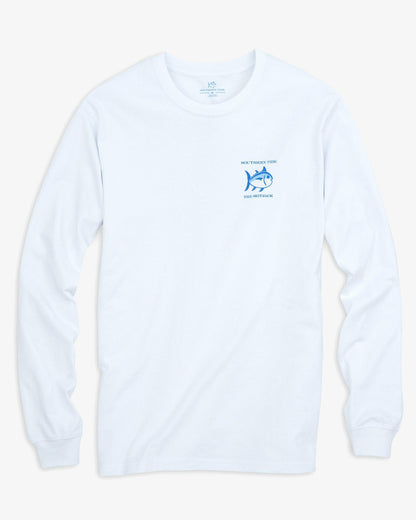 Long Sleeve Skipjack Graphic T-shirt | Southern Tide Men|Kids