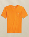 Orange and White
