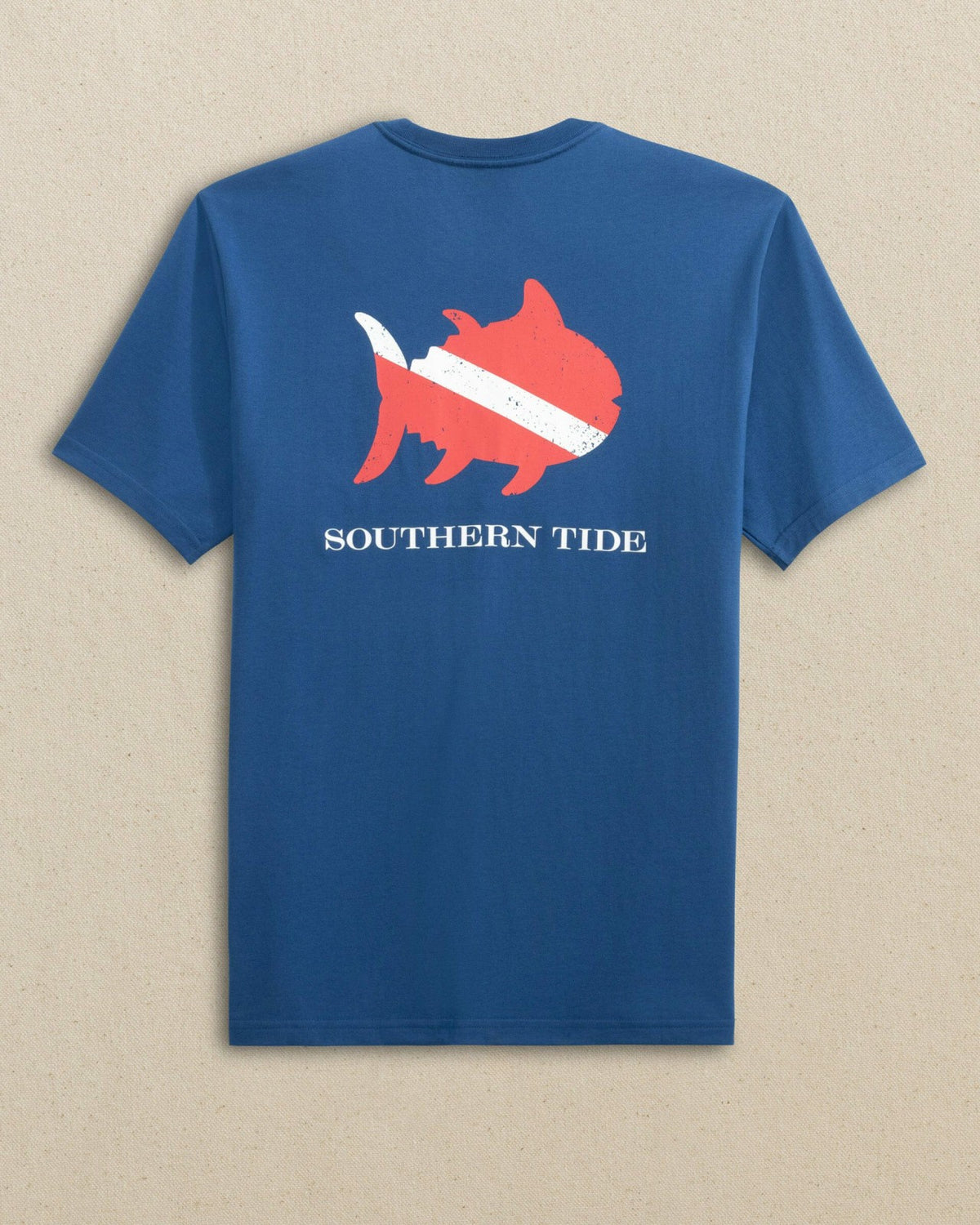 Skipjack Scuba Flag Short Sleeve T-Shirt | Southern Tide Men|Sale