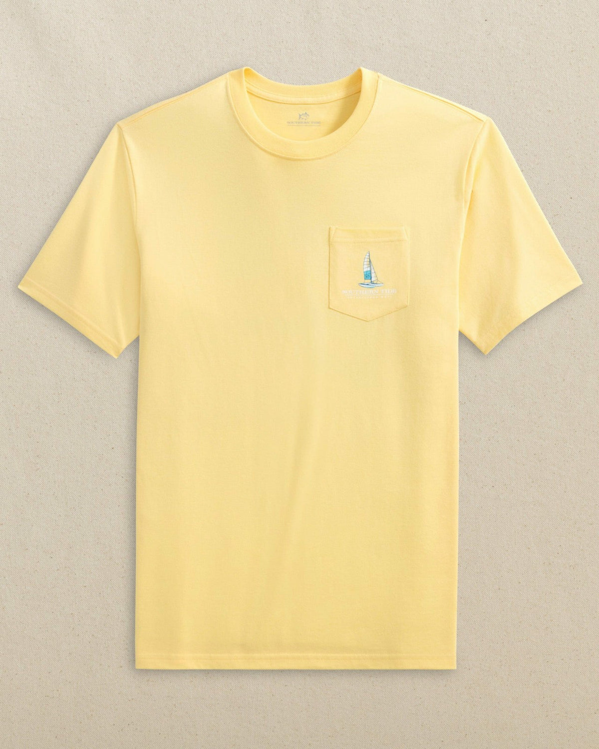 Beachside Catamarans Short Sleeve T-Shirt | Southern Tide Men|Sale