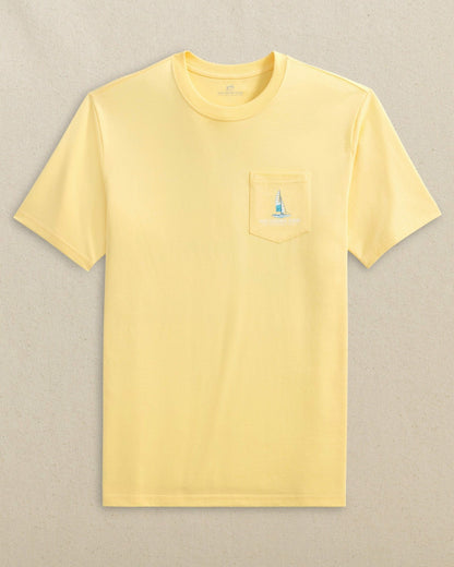 Beachside Catamarans Short Sleeve T-Shirt | Southern Tide Men|Sale