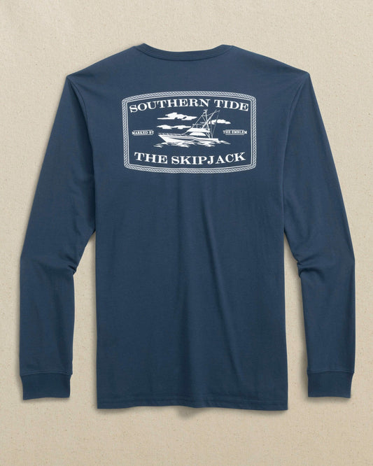 Retro Original Skipjack Long Sleeve T-Shirt | Southern Tide Men