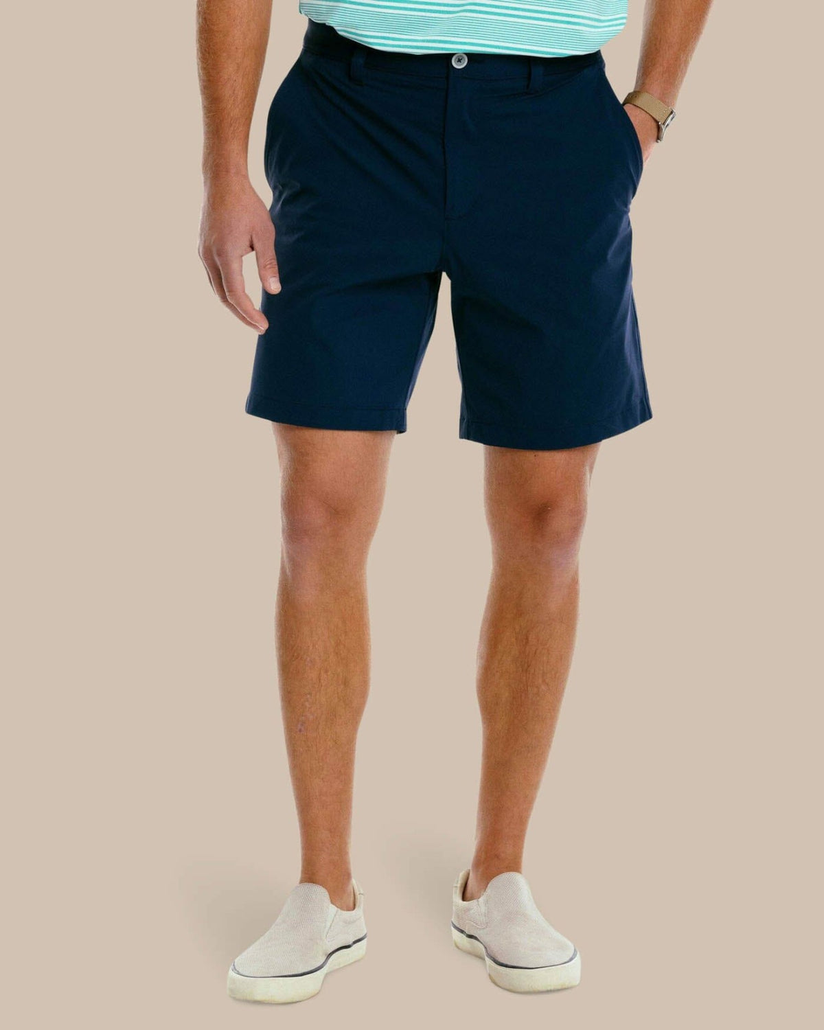 brrr°®-die 8 Inch Performance Golf Short - Navy | Southern Tide Men