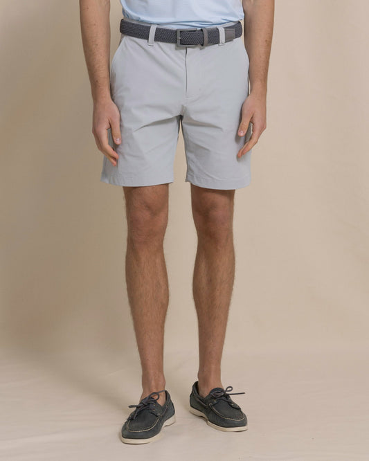 Birdie 8" Performance Short - Seagull Grey | Southern Tide Men