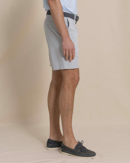 Birdie 8" Performance Short - Seagull Grey | Southern Tide Men