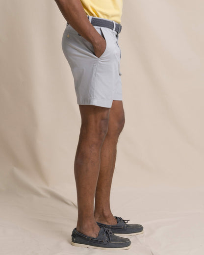Channel Marker 7" Chino Short - Seagull Grey | Southern Tide Men