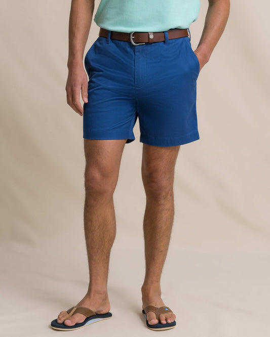 Channel Marker 7" Chino Short - Nautical Blue | Southern Tide Men