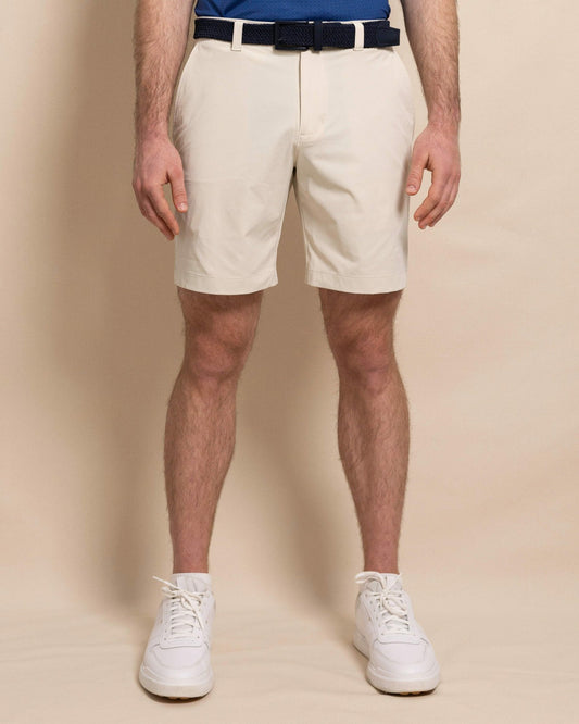 Birdie 8" Performance Short - Stone | Southern Tide Men