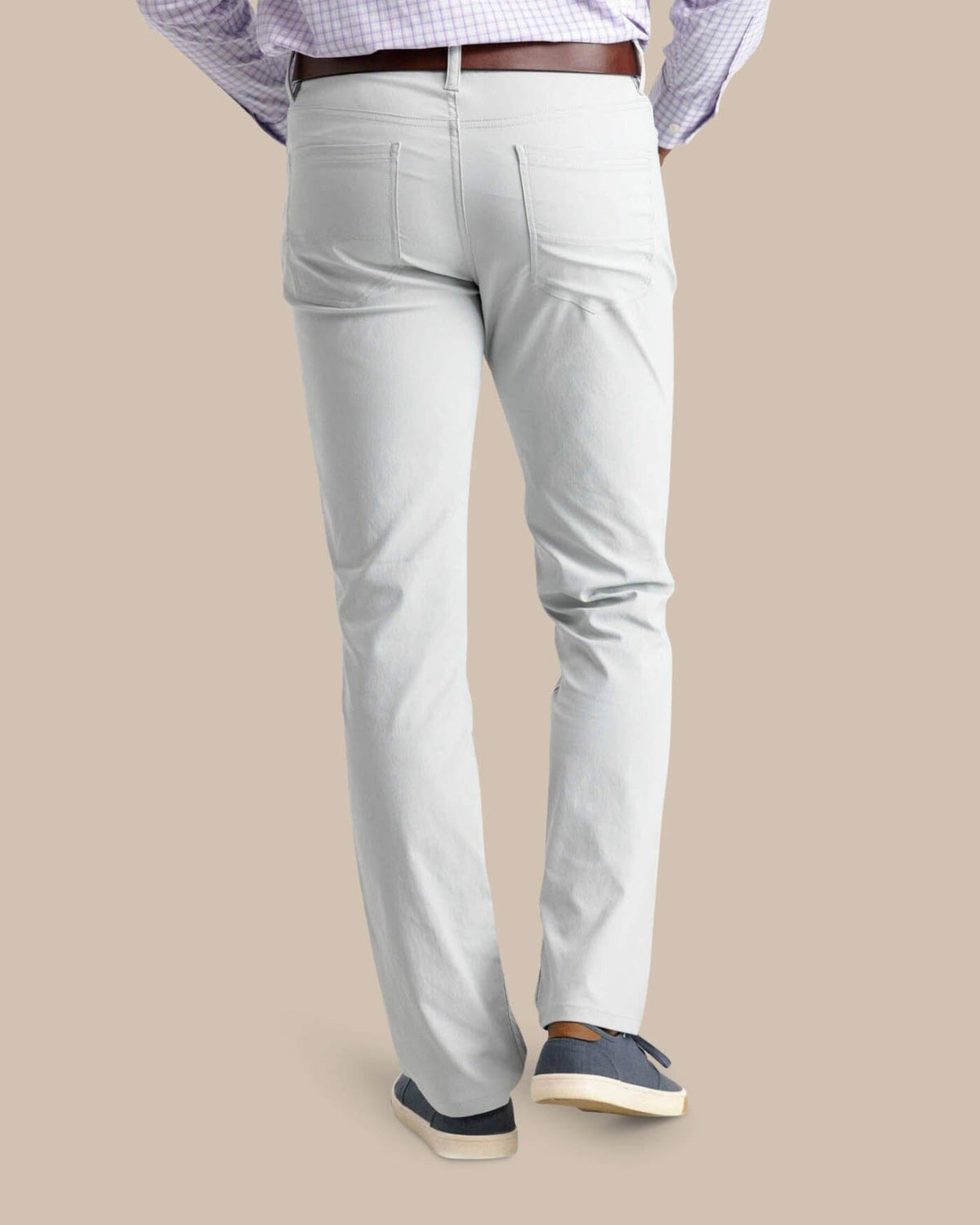 Mens Slim Fit Performance Chino Pants – Grey | Southern Tide Men
