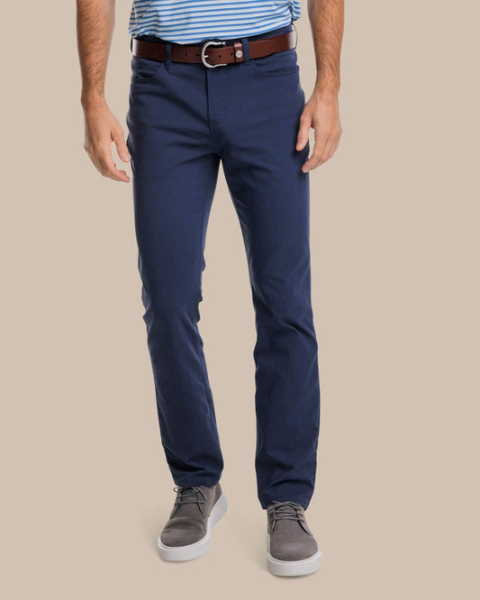 Business Casual Pants - Navy Slim Fit Chino Pants – Southern Tide | Southern Tide Men