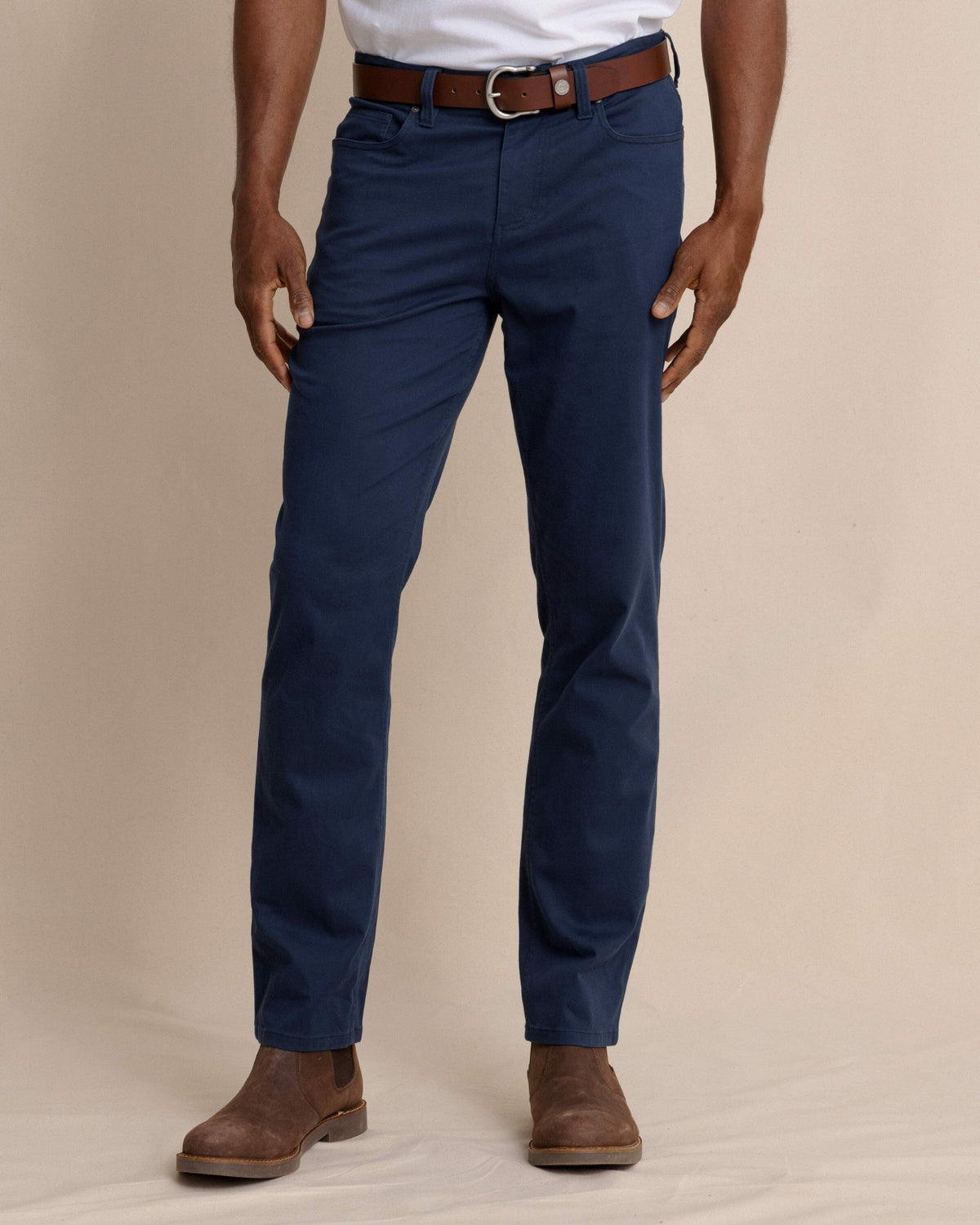 Sullivan Five Pocket Pant - Dress Blue | Southern Tide Men