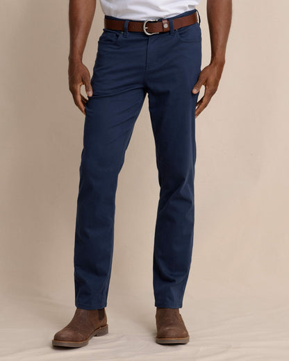Sullivan Five Pocket Pant - Dress Blue | Southern Tide Men