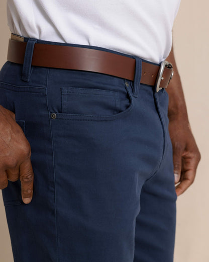 Sullivan Five Pocket Pant - Dress Blue | Southern Tide Men