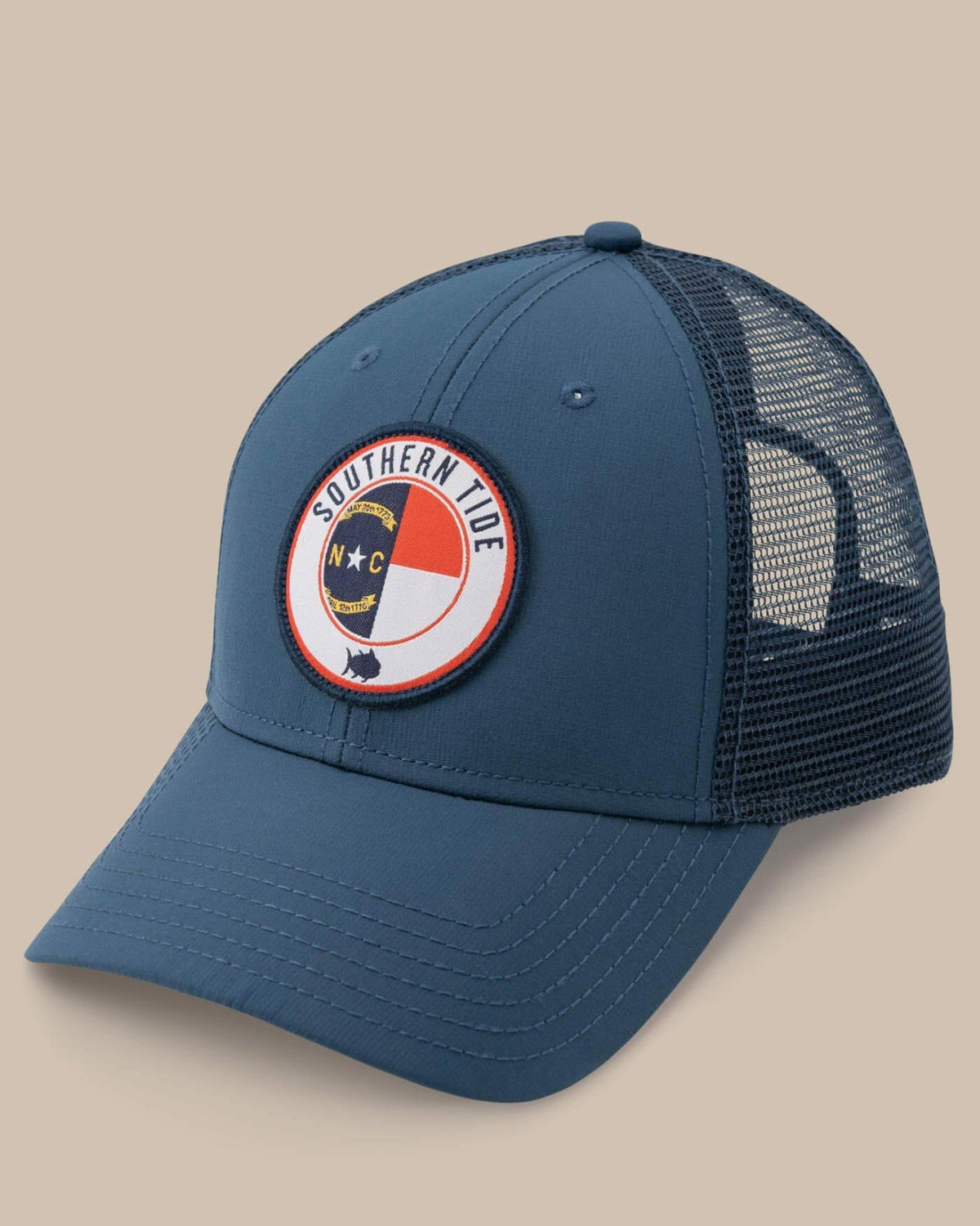 North Carolina Patch Performance Trucker Hat | Southern Tide Men