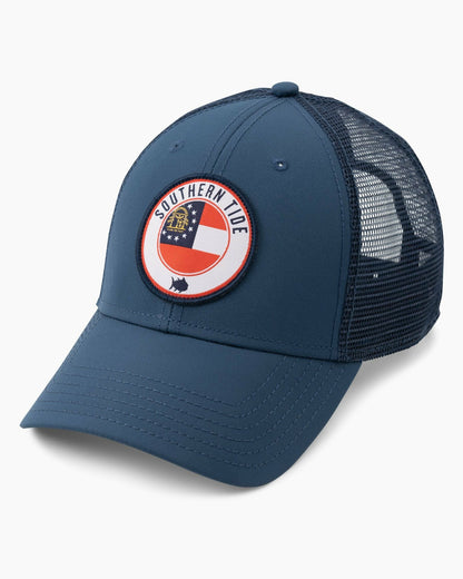 Georgia Patch Performance Trucker Hat | Southern Tide Men