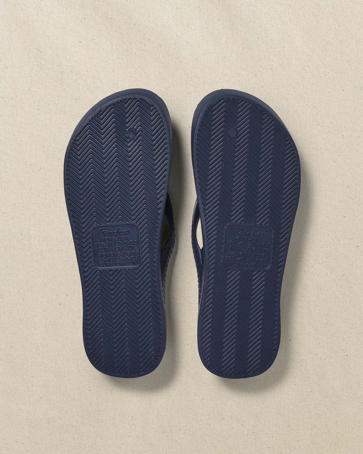 Archies Navy Arch Support Flip Flop | Southern Tide Men|Women|Home