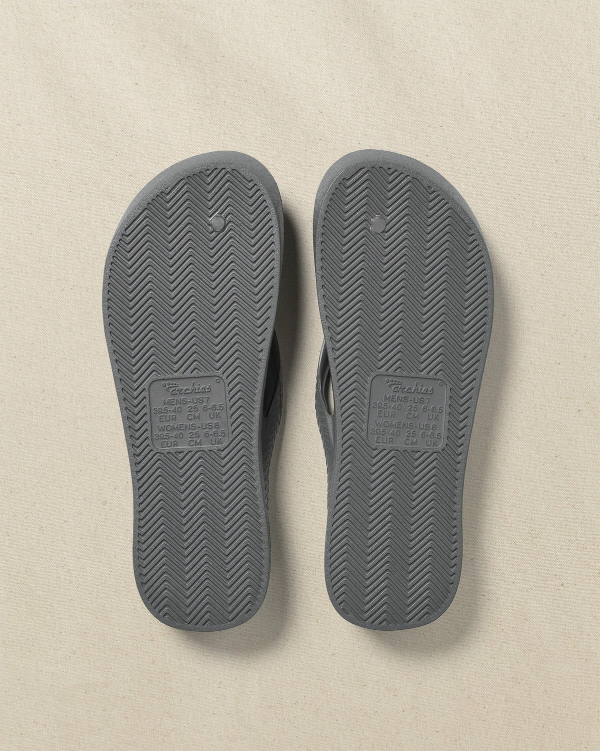 Archies Charcoal Arch Support Flip Flop | Southern Tide Men|Women|Home