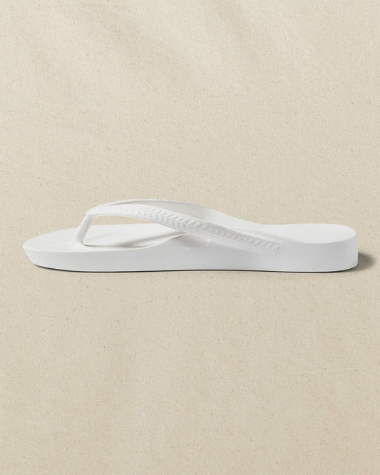 Archies Classic White Arch Support Flip Flop | Southern Tide Men|Women|Home
