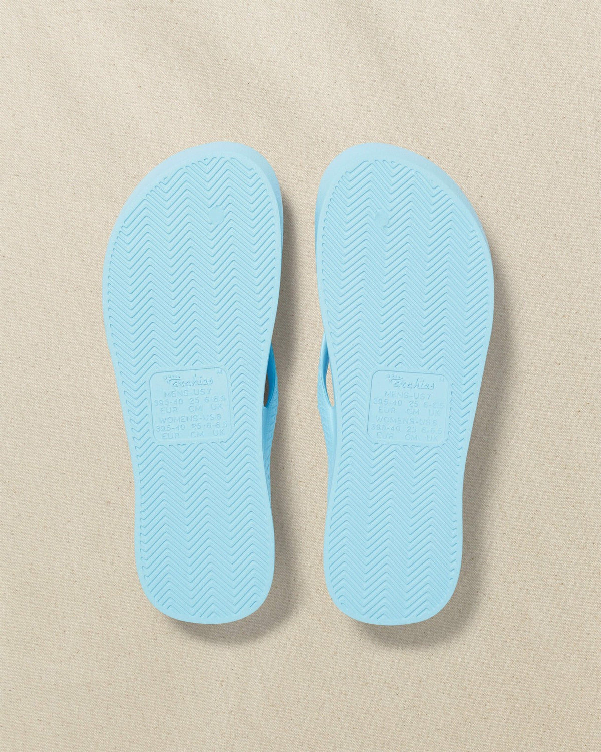 Archies Sky Blue Arch Support Flip Flop | Southern Tide Men|Women|Home