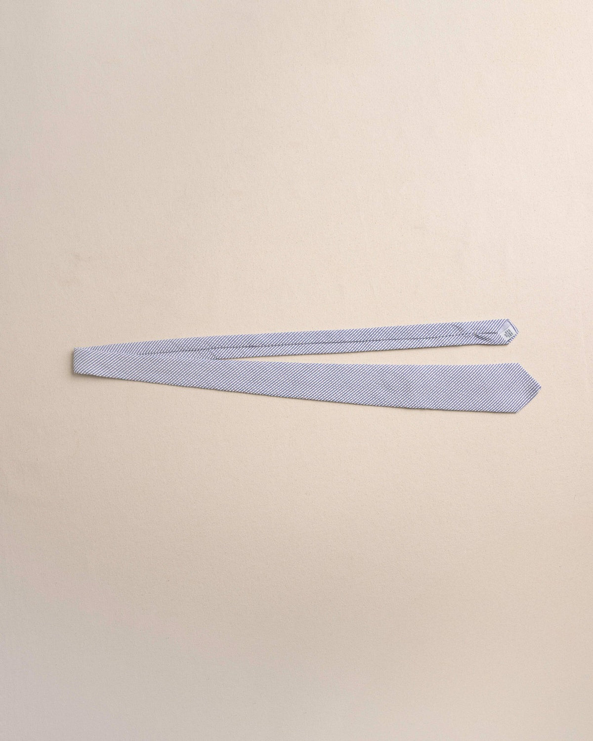 High Cotton Blue and White Seersucker Necktie | Southern Tide Men