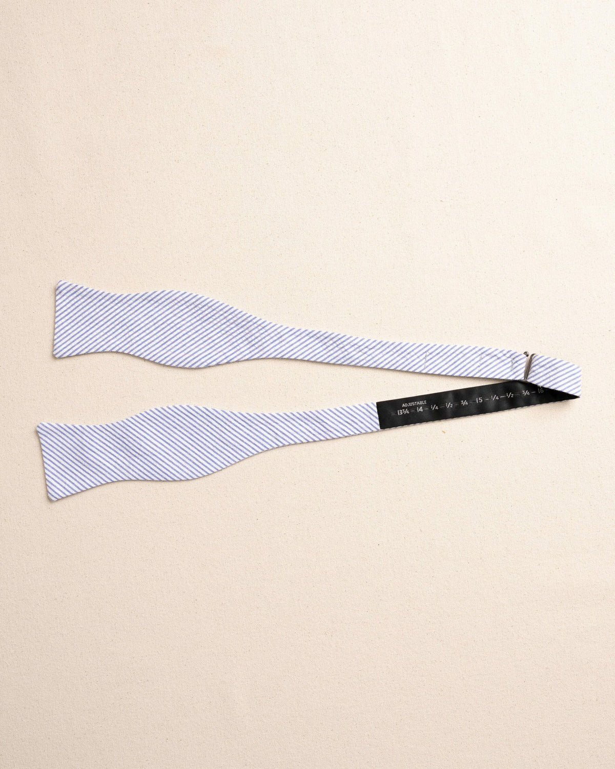 High Cotton Blue and White Seersucker Bow Tie | Southern Tide Men